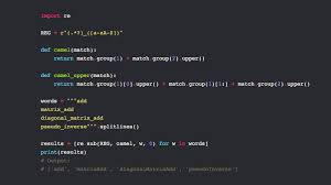 For example, firstname is a variable that uses camel case. Snake Case To Camel Case And Back Using Regular Expressions And Python Dev Community