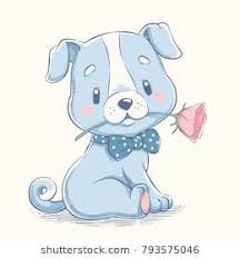 Benzer Sevimli Kopek Karikatur Elle Cizilmis Vektor Illustrasyon Tisort Baskisi Cocuklar Modaya Uygun Tasarim Bebek D 2020 El Cizimleri Elde Cizilmis Bebek Yavru