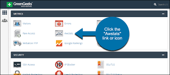 How To View Awstats Website Statistics In Cpanel - Greengeeks