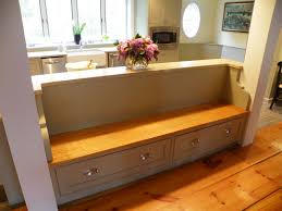 It looks built in and has lots of extra storage underneath. Kitchen Bench Seating Area Renovisions Inc