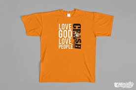 Love God Love People Mens Tops T Shirt Shirt Designs