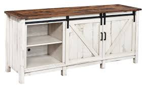 Complement your rustic decor with this solid wood console table. Tv Stand With Sliding Barn Doors From Dutchcrafters Amish Furniture