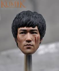 Bruce Lee Head Sculpture
