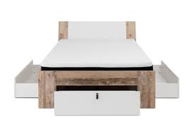 Bett 140 x 200 cm 2 seitliche und eine fußseitige lade 2 nachtkasterl ins bett versenkbar 1 lattenrost 1 matratze ca 13 cm hoch furniere ausgebrochen und das langemittelbrett gekauft nur 1x verwendet und gereinigt. Pol Power Cardiff Stauraumbett Mit Auflagen Set Mobel Letz Ihr Online Shop