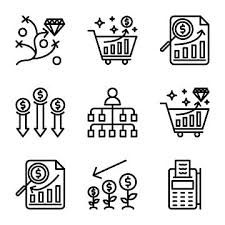 Business And Finance Icon Set Include Road Cart Finance Organization Document Tree Payment Business Icons Document Icons Tree Icons Png And Vector With Trans In 2020 Finance Icons Icon Set Documents Organization