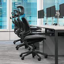 Interest free afterpay & zip pay. Ergonomic Executive Chair With Headrest Humanscale