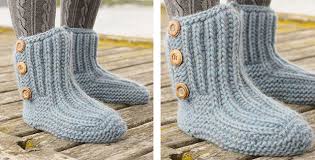 The easy crochet slipper patterns for beginners are an absolute must have in your arsenal. Beyond Boots Knitted Slippers Free Knitting Pattern