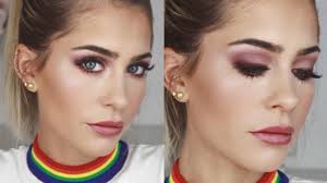 Ihre mandelförmigen augen sind ihr wichtigstes schönheitsideal, das sie vor allem beim makeup in den mittelpunkt stellt. Simple Purple Eyes Make Up Tutorial Bella Youtube
