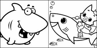 Galinha baby, galinha baby que alegria, que beleza simpatia e alto astral! Desenhos De Baby Shark Para Colorir Pop Lembrancinhas