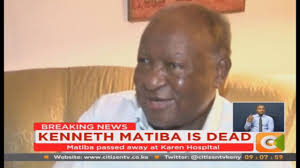 Remembering Veteran politician Kenneth Matiba
