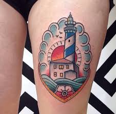 We did not find results for: Traditional Lighthouse Tattoo On The Thigh Tattoogrid Net