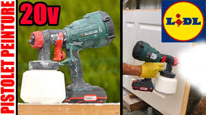 En poursuivant votre navigation sur ce site, vous acceptez l'utilisation de vos données personnelles (par des cookies ou technologies similaires). Pistolet A Peinture Sans Fil Lidl Parkside Pfsa 20 Li X20vteam Basse Pression Lasure Vernis Laque Youtube