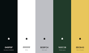 Colors Black Color Palette Black And White Decor Green Colour Palette