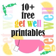 Free Get Well Soon Printables Gute Besserung Druckvorlagen Freebie Free Get Well Cards Printables Free Kids Free Printable Planner Stickers