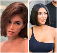There is much scope for experimentation with the bob hairstyle. Best Of 2019 Blunt Bob Haircuts Ideas Inspired By Celebrities Kaia Gerber Kim Kardashian And More