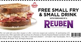 Pinned March 5th Fries Drink Free With Your Reuben At Arbys Coupon Via The Coupons App Dessert Options Coupon Apps Coupons