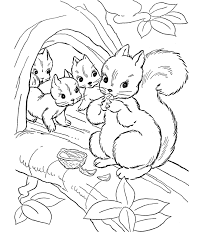 Maybe you would like to learn more about one of these? Wild Animal Coloring Pages Squirrel Family Coloring Page And Kids Activity Sheet Honkingd Animal Coloring Pages Squirrel Coloring Page Animal Coloring Page