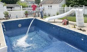 Learn the factors that affect the total time required to build your pool. Backyard Pools Can Become At Home Vacation Spots Economy Business Fredericknewspost Com