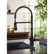 As the #1 faucet brand in north america, moen offers a diverse selection of thoughtfully designed kitchen and bath faucets, showerheads. Moen Paterson Spring Pull Down Single Handle Kitchen Faucet With Power Boost Reviews Wayfair