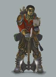 Follow the /r/dnd mission statement and the reddit content policy, including the provisions on unwelcome content and prohibited behavior. Art A Studious Half Orc Fighter Dnd