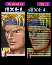 Street of Rage 2 Modern TV vs CRT TV: Modern tv: Printscreen 1080p. CRT  TV:It is a real offscreen photo of the crt, composite signal. It is not a  filter. #sor2 #streetsofrage #