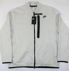 Nike Sportswear Tech Fleece Mens Xl Tall Jacket Cz1797 072 Light Bone White New Ebay