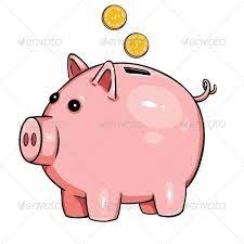 Cartoon Piggy Bank Piggy Bank Piggy Cartoon
