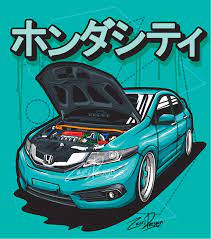 honda city honda city concept car sketch art cars