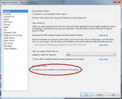 There are actually quite a few programs like skype that after you install on a windows 7 machine, when minimizing the program it stays on the taskbar. Skype For Business Mac Away Settings Peatix