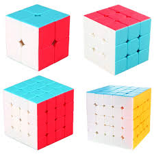 Speed rubiks cube 4x4 twist brain teaser toy smooth game puzzle strategy w/stand. Rubix Cube Set 2x2 3x3 4x4 5x5 Magic Speed Cube Puzzle Toys For Kids Adults Vivid Color Stickerless Shopee Singapore