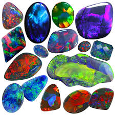 When Most People Think Of An Opal They Might Think Of A Milky Colored Stone Containing A Rainbow O Minerals And Gemstones Rocks And Crystals Gems And Minerals