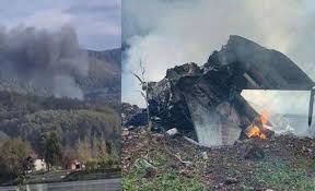The aircraft was on a routine training sortie when the accident happened, according to. Mig 21 Fighter Crashed In Western Serbia Pilot S Fate Is Known