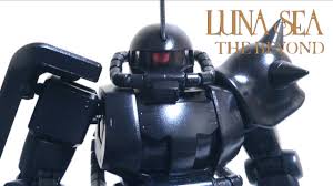 LUNA SEA / THE BEYOND】漆黒の彗星！ LUNA SEA 専用ザクII MG 1/ 100 ヲタファのガンプラレビュー / LUNA  SEA CUSTOM ZAKU II - YouTube