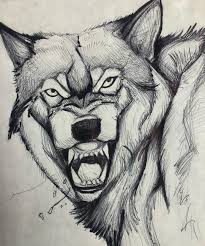 Oct 10, 2019 · the wolf's ears twitched, but it eventually snarled, bolting towards the other howl. Snarling Wolf Sketch At Paintingvalley Com Explore Collection Of Snarling Wolf Sketch