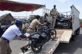 Police Seizing Vehicles Of People Whom They Say Have No Valid Reason To Be On The Roads A Scene At Thirumazhisai Junction In 2020 Police Vehicles The Hindu Editorial