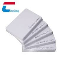 CR80 PVC 13.56mhz HF Blank RFID Cards