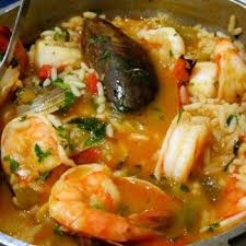 Mariscada Portuguese Seafood Rice Recipe Portuguese Recipes Recipes Fish Recipes