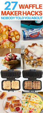 The Best Waffle Iron Hacks I Have Seen These Waffle Iron Recipes Are So Unique And Brilliant I Love Food Hacks Li Rezepte Gesunde Desserts Bestes Waffeleisen