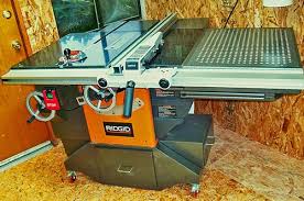Decked Out Ridgid Model R4511 Table Saw 12 The Unveiling Before And After By Paul Stoops Lumberjock Rigid Table Saw Best Circular Saw Ridgid Table Saw