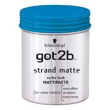 Morgan's matt paste / матовая паста 15 мл. Got2b Strand Matt Paste 100 Ml German Drugstore