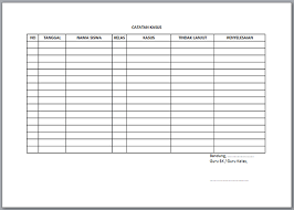 Untuk kali ini kami akan bagikan contoh jurnal harian guru dan siswa format excel untuk kebutuhan administrasi guru ataupun akreditasi sekolah standar isi, proses dan penilaian baik jenjang sd/mi, smp/mts, sma/smk dan ma. Contoh Format Buku Catatan Kasus Siswa Tentang Bimbingan Dan Konseling