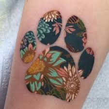 Dog paws temporary tattoo, simple fake tattoo, small tattoo, body art, transfer waterproof tattoos, beautiful fake tattoo 4joyzdesigns. 80 Dog Paw Tattoos How To Get A Dog Paw Tattoo