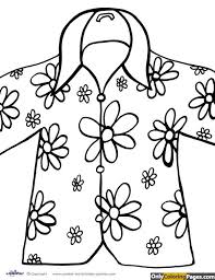 Pages Luau Hawaiian Coloring Hawaiian Crafts Free Coloring Pages Summer Coloring Pages