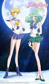 Haruka is a member of the sailor soldiers, supernatural fighters who protect the solar system from evil. Sailor Uranus And Neptune Crystal By Kymoon On Deviantart
