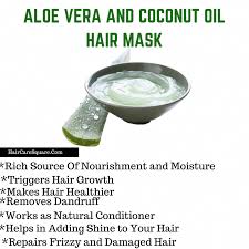 The oil won't affect the dye's color and it also won't make the color turn out uneven. Aloe Vera And Coconut Oil For Hair Growth And Damaged Hair Aloe Vera And Coconut Oil Coconut Oil Hair Growth Aloe Vera For Hair