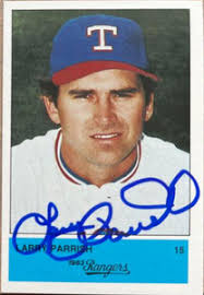 Doug Rader Autographed 1983 Affiliated Food Stores Texas Rangers #NNO