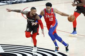 Visit espn to view the philadelphia 76ers team schedule for the current and previous seasons Carmelo Anthony Rallies Trail Blazers Over Sixers Blazer S Edge