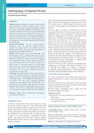 Hernia inguinalis o.n.a., mit gangrän. Pdf Anthropology Of Inguinal Hernia