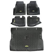 Outland Black Jeep Tj Front Rear And Cargo Floor Liners Jeep Wrangler Tj Jeep Wrangler Models 97 Jeep Wrangler