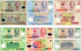 vietnamese dong conversion rate for top 10 foreign currencies